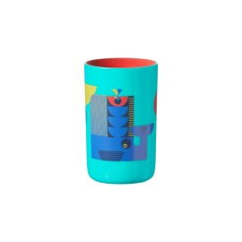 Tommee - Tippee Explora 360° Beaker Cee Sca AR Pink Εκπαιδευτικό Κύπελλο Ροζ - Σιέλ για 12m+ 250ml