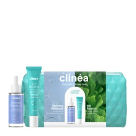 Clinéa PROMO Hyaluronic Waterbomb Face Serum Ενυδατικός & Καταπραϋντικός Ορός Προσώπου 30ml & Eye Smoothie Cream Ενυδατική Κρέμα Ματιών για τους Μαύρους Κύκλους 15ml & ΔΩΡΟ Νεσεσέρ