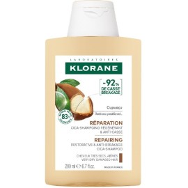 Klorane Cupuacu Butter Shampoo Σαμπουάν για Πολύ Ξηρά Μαλλιά με Βούτυρο Κουπουασού, 200ml
