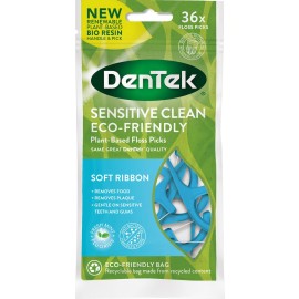 Dentek Eco Friendly Soft Ribbon Οδοντογλυφίδα & Μεσοδόντιο Νήμα 36 Τεμάχια