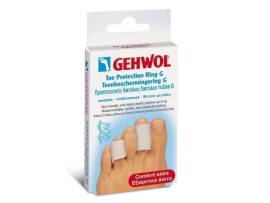 Gehwol Toe Protection Ring G Small Προστατευτικός δακτύλιος δακτύλων ποδιού τύπου G Μικρού μεγέθους (25mm) 2τεμ