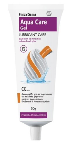 Frezyderm Aqua Care Gel pH7 Ενυδατική & Λιπαντική Αιδοιοκολπική Γέλη 50gr