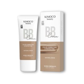 Kimoco Beauty Caring BB Cream SPF50 Natural Beige Ενυδάτωση & Προστασία με Χρώμα 40ml
