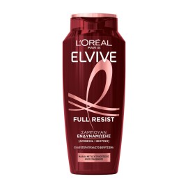 LOreal Paris Elvive Full Resist Shampoo Σαμπουάν Ενδυνάμωσης για Αδύναμα Μαλλιά 400ml