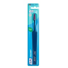 Tepe Colour Select Soft Οδοντόβουρτσα Μαλακή Μπλε Σκούρο με Γαλάζιες / Ροζ Ίνες 1 Τεμάχιο