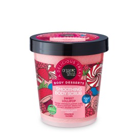 Natura Siberica Organic Shop Body Desserts Scrub Sweet Lollipop, Απολεπιστικό Σώματος Λείανσης 450ml