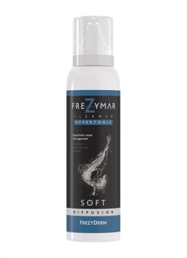 Frezyderm Frezymar Cleaner Soft Hypertonic Υπέρτονο Ρινικό Αποσυμφορητικό Διάλυμα με Ήπια Διάχυση 120ml