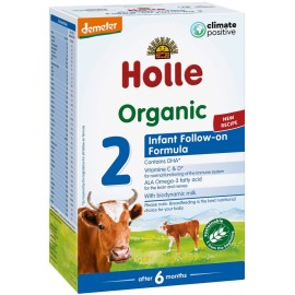 Holle Organic No2 Follow on Milk Βιολογικό Αγελαδινό Γάλα από τον 6ο Μήνα 600gr