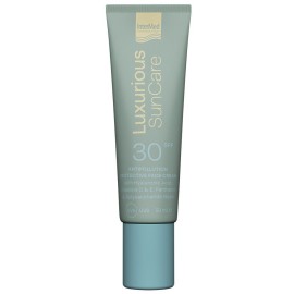 Intermed Luxurious Sun Care Anti Pollution Protective Face Cream SPF30 Αντηλιακή Κρέμα Προσώπου 50ml