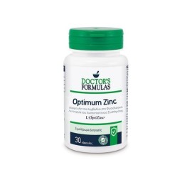 Doctors Formula Optimum Zinc Συμπλήρωμα Διατροφής Για Το Ανοσοποιητικό Σύστημα 30 Κάψουλες