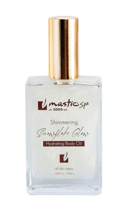 Mastic Spa Snowflake Glow Shimmering Dry Oil Ιριδίζον Ξηρό Λάδι Σώματος 100ml