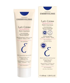 Embryolisse. Lait Crème Sensitive Πολυχρηστική Ενυδατική Κρέμα Προσώπου για Ευαίσθητες Επιδερμίδες Χωρίς Άρωμα 100ml