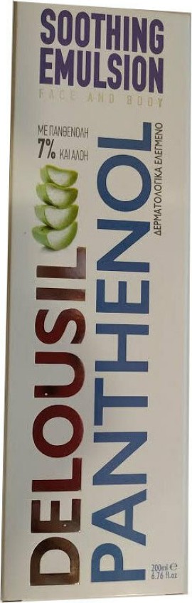 Delousil Panthenol Soothin Emulsion Face And Body Γαλάκτωμα Προσώπου - Σώματος 200ml