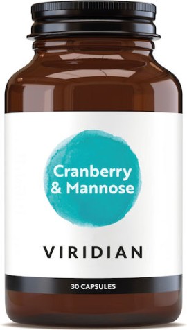 Viridian Cranberry & Mannose για το Ουροποιητικό Σύστημα 30 Κάψουλες