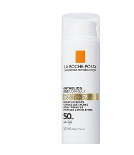 La Roche Posay Anthelios Age Correct SPF50 CC Αντηλιακό Προσώπου Κατά των Σημαδιών Γήρανσης με Χρώμα 50ml