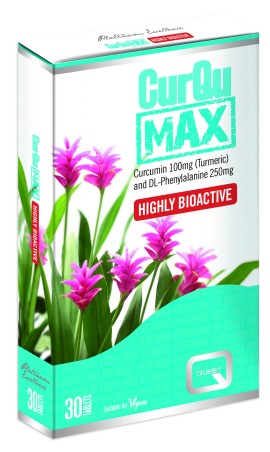 Quest Curqumax Συμπλήρωμα Διατροφής με Κουρκουμά 30 Ταμπλέτες