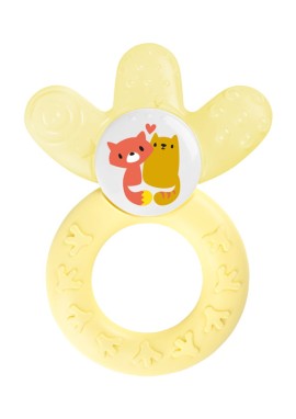 Mam Cooler 4m+ Πολυκρίκος Οδοντοφυΐας για Δάγκωμα, Δροσιά, Ανακούφιση Κίτρινο 1 Τεμάχιο [565U]