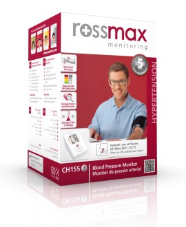 Rossmax Αυτόματο Ψηφιακό Πιεσόμετρο Μπράτσου [CH155F]