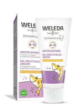Weleda Junior Dental Gel Παιδική Οδοντόκρεμα με Φθόριο 1450ppm για 6-12 Ετών 50ml