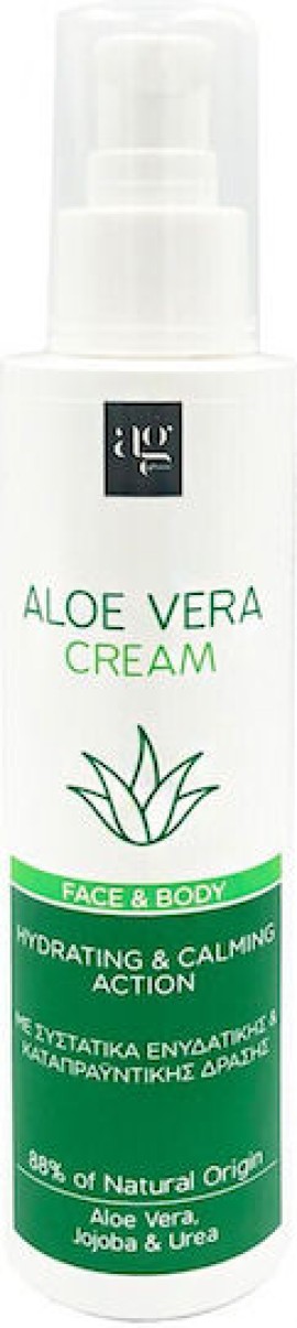 Ag Pharm Aloe Vera Cream Face & Body Ενυδατική & Καταπραϋντική Κρέμα με Αλόη 150ml