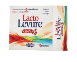 Uni Pharma Lacto Levure Cran Συμπλήρωμα Διατροφής με Προβιοτικά 20 Φακελίσκοι