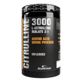 Anderson L-Citrulline 3000 Unflavoured Συμπλήρωμα Διατροφής Αμινοξύ για Απόδοση & Αντοχή σε Σκόνη 500gr