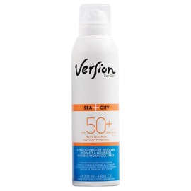 Version Sea+ City Invisible Hydracool SPF50+ Αντηλιακό Spray Σώματος Αντιοξειδωτικής Δράσης 200ml