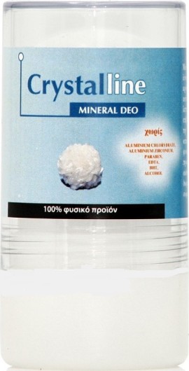 Inoplus Crystalline Deo Roll on Αποσμητικός Κρύσταλλος 24ωρης Ενυδάτωσης 120gr