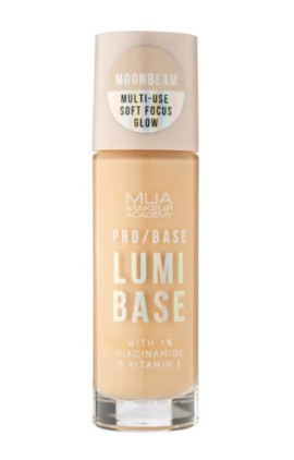 MUA Pro Base Lumi Base Moonbeam Βάση Μακιγιάζ 33ml