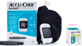 SET Roche Accu Chek Instant Ταινίες Μέτρησης Σακχάρου 3x50 Τεμάχια & ΔΩΡΟ Roche Accu Chek Instant Συσκευή Μέτρησης Σακχάρου 1 Τεμάχιο
