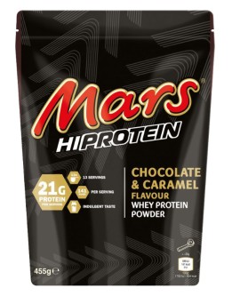 Mars Hi Protein Whey Πρωτεΐνη Ορού Γάλακτος με Γεύση Σοκολάτα & Καραμέλα 455gr