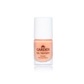 Garden Keratin Rescue Base 906 Tinted Θεραπεία Νυχιών Ημιδιάφανο Μπεζ-Ροδακινί 10.5ml