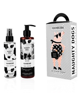 Naughty Dogs PROMO Body Lotion Τεκνατζού Ενυδατικό Γαλάκτωμα Σώματος 250ml & Face, Hair & Body Mist Τεκνατζού Ενυδάτωση για Πρόσωπο, Σώμα & Μαλλιά 150ml