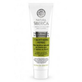 Natura Siberica Natural Siberian Toothpaste 7 Northern Herbs Φυσική Οδοντόκρεμα Σιβηρίας, για Αφαίρεση Πλάκας, Διατήρηση της Υγείας Δοντιών - Ούλων και Δροσερή Αναπνοή 100gr