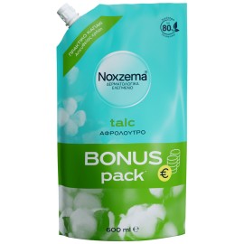 Noxzema Talc Αφρόλουτρο με Εκχύλισμα Βαμβακιού Refill 600ml