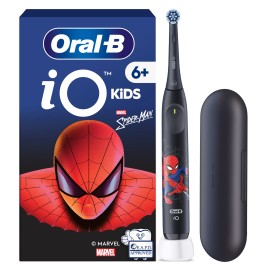 Oral B iO Kids Marvel Spiderman Ηλεκτρική Οδοντόβουρτσα για Παιδιά 6+ Ετών & 1 Κεφαλή Οδοντόβουρτσας & 1 Θήκη Ταξιδίου