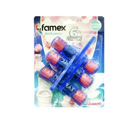 Famex Καθαριστικό και Αρωματικό Λεκάνης με Άρωμα Λουλουδιών 3 Τεμάχια