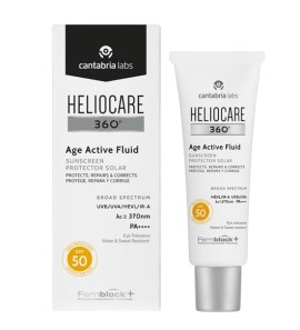 HelioCare 360° Age Active Fluid SPF50 Αντηλιακό Προσώπου Κατά της Φωτογήρανσης 50ml