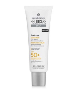 HelioCare 360° Acnimat SPF50+ Αντηλιακό Προσώπου για Λιπαρό Δέρμα & με Τάση Ακμής 50ml