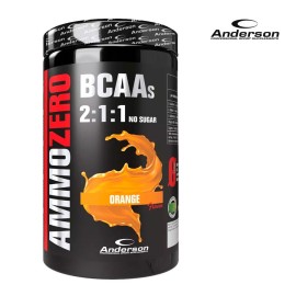 Anderson Ammo Zero BCAAs Συμπλήρωμα Αμινοξέων σε Σκόνη Πορτοκάλι 315gr
