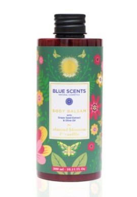 Blue Scents Body Balsam Almond Blossom & Vanilla Ενυδατικό Γαλάκτωμα Σώματος 300ml