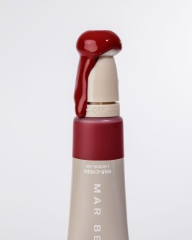 Mar Beauty Cheek Liquid Blush Φυσικό Ρουζ σε Απόχρωση Berry 10ml