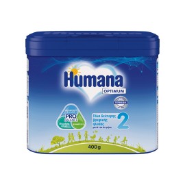 Humana Optimum 2 My Pack Γάλα 2ης Βρεφικής Ηλικίας Μετά τον 6ο Μήνα 400gr
