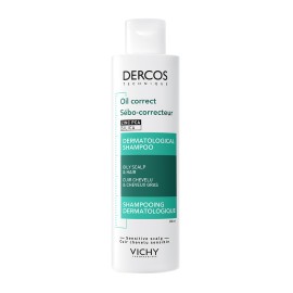 Vichy Dercos Oil Correct Shampoo Zinc - PCA Silica Σαμπουάν για Λιπαρά Μαλλιά 200ml