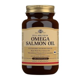 Solgar Full Spectrum Omega Salmon Oil Ιχθυέλαιο 120 Μαλακές Κάψουλες