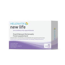 Helenvita New Life Συμπλήρωμα Διατροφής για την Εμμηνόπαυση 30 Κάψουλες