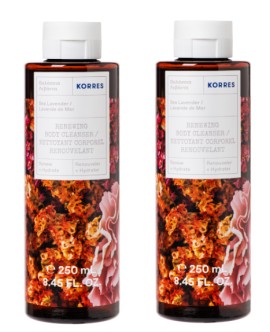 Korres PROMO Θαλάσσια Λεβάντα Αφρόλουτρο 2x250ml