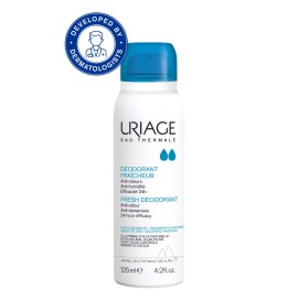 Uriage Deodorant Fresh Spray Αποσμητικό Αναζωογόνησης 24ωρη Δράση 125ml
