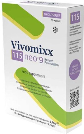 Am Health Vivomixx 115 Neo 9 Συμπλήρωμα Προβιοτικών 10 Κάψουλες [Προϊόν Ψυγείου]