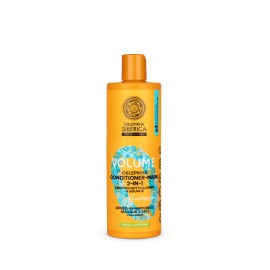 Natura Siberica Oblepikha Volume Conditioner Mask 2 in 1 Κρέμα & Μάσκα Μαλλιών 2 σε 1 Εντατικής Ενυδάτωσης 400ml